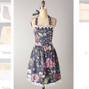 Anthropologie Butterfly Field Apron, 4 Spring